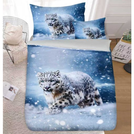 Kelo 3D Leopárd 7 részes ágynemű garnitúra