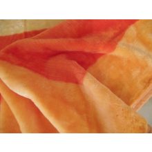 Napfény bézs narancssárga Ágytakaró Pléd 200x240cm