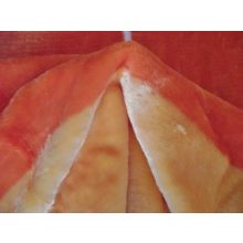 Napfény bézs narancssárga Ágytakaró Pléd 200x240cm