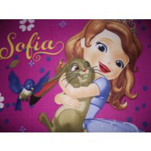 Sofi hercegnő Disney polár pléd takaró 120x150cm