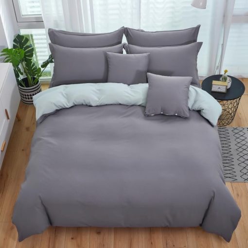 Atanáz Ágyneműhuzat garnitúraSzürke világos szürke 7 részes