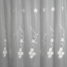 Barbi Fehér Organza kész függöny 250 x 300 cm