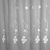 Barbi Fehér Organza kész függöny 250 x 300 cm