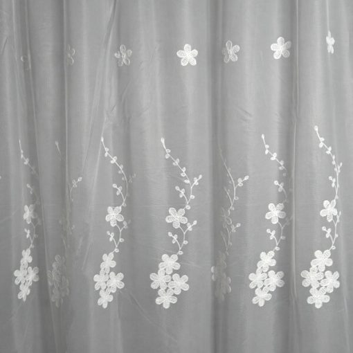 Barbi Fehér Organza kész függöny 250 x 300 cm