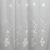 Barbi Fehér Organza kész függöny 250 x 300 cm