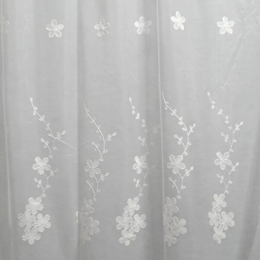 Barbi Fehér Organza kész függöny 250 x 300 cm