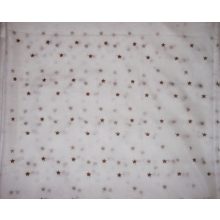 Hófehérke fényáteresztő Organza Függöny -készre varrt