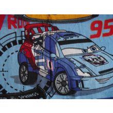 Cars Friends Verdák kék Disney Törölköző 70x140cm