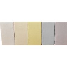 Teca Lila Pamut Gumis Lepedő 200 x 220 cm