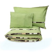 Grinike zöld krepp ágyneműhuzat 100% pamut 3 részes