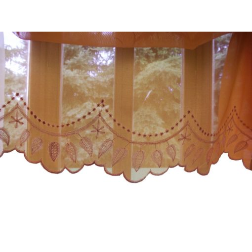 Pelle Narancs Organza függöny - készre varrt