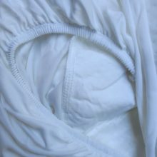 Szanna Vízhatlan Gumis Lepedő 140 x 200 cm fehér