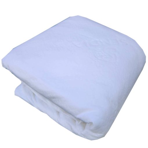 Szanna Vízhatlan Gumis Lepedő 160 x 200 cm fehér prémium