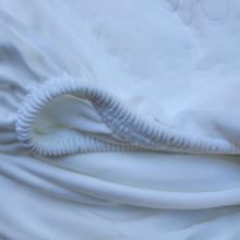 Szanna Vízhatlan Gumis Lepedő 160 x 200 cm fehér prémium