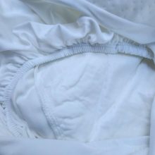 Szanna Vízhatlan Gumis Lepedő fehér