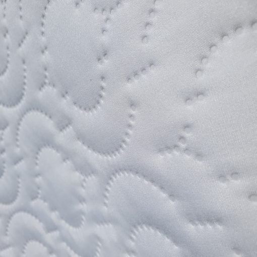 Pretty ultrahangos steppelt Gumis Lepedő 140 x 200 cm fehér