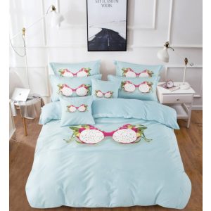   Pitaja ágyneműhuzat garnitúra sárkánygyümölcs 3 részes 