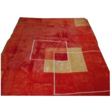 Zola Bézs Narancssárga Ágytakaró Pléd 200 x 240 cm