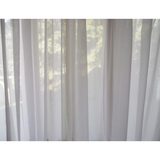 Kisvirág készre varrt organza függöny fehér 400 x 260 cm