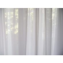 Kisvirág készre varrt organza függöny fehér 400 x 260 cm