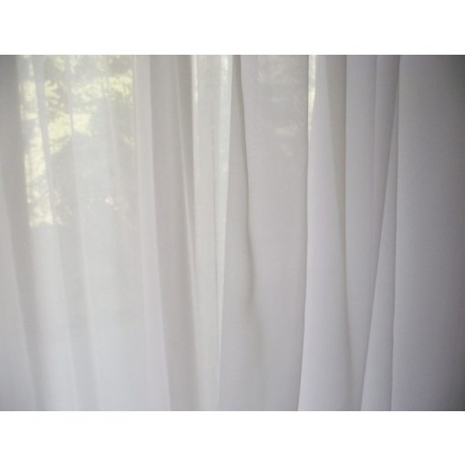 Kisvirág készre varrt organza függöny fehér 400 x 260 cm