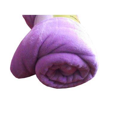 Katalin Lila Takaró Mikroszálas Plüss