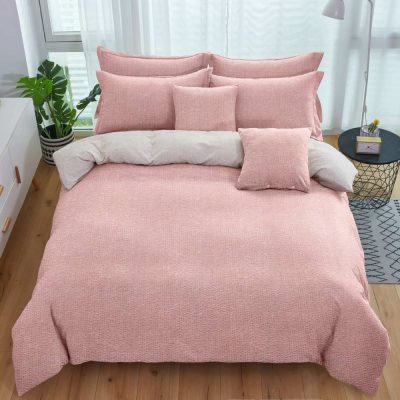   Vivien Rózsaszín-Púder Ágyneműhuzat 3 részes 140x200 cm Pamut