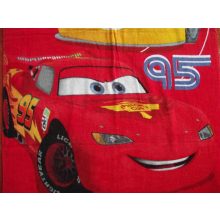 McQueen and the Cars piros Disney Törölköző 70x140cm