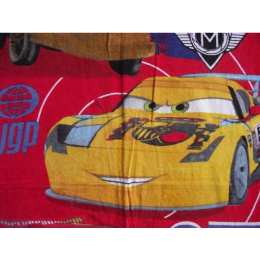McQueen and the Cars piros Disney Törölköző 70x140cm