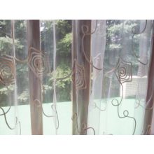 Zorácska Fehér Organza Függöny 250 x 300 cm