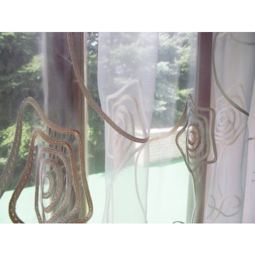Zorácska Fehér Organza Függöny 250 x 300 cm