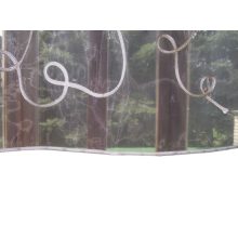 Zorácska Fehér Organza Függöny 250 x 300 cm