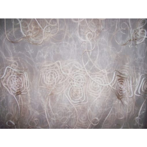 Zorácska Fehér Organza Függöny 250 x 300 cm