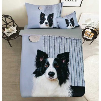Astor Border Collie 3D Ágyneműhuzat Garnitúra 3 részes