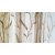 Sötét-Bézs Organza függöny - készre varrt