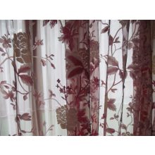 Zsaklin Bordó Dekorfüggöny-fényáteresztő