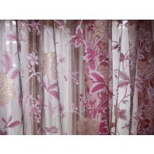 Zsaklin Bordó Dekorfüggöny-fényáteresztő