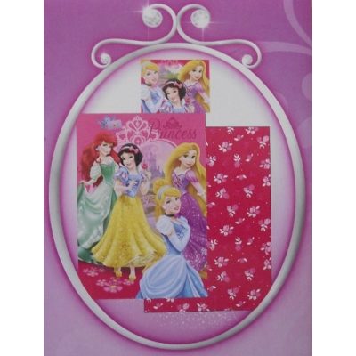 Hercegnők Gyerek Pamut Ágyneműhuzat 2 részes garnitúra