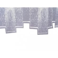 Felíciász Fehér Jacquard Függöny 190 x 300 cm