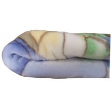 Mackó öröm Kék Fehér gyerek Pléd, Ágytakaró 100 x 140 cm