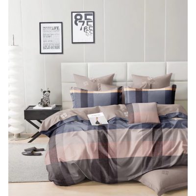 Amália Kockás Ágyneműhuzat 200x220 cm Pamut