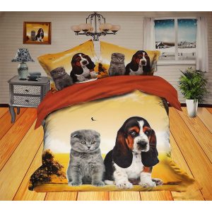   Damjána Colombo kutyus ls Britt Cicuc 6 részes ágyneműhuzat szürke 200 x 220