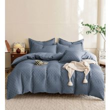 Sunny Kék Pamut nagy-paplanos Ágyneműhuzat 6 részes