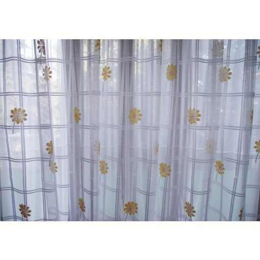 Réta Fehér Jacquard Függöny 250 x 300 cm