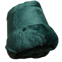Eszter Zöld Takaró Mikroszálas Plüss