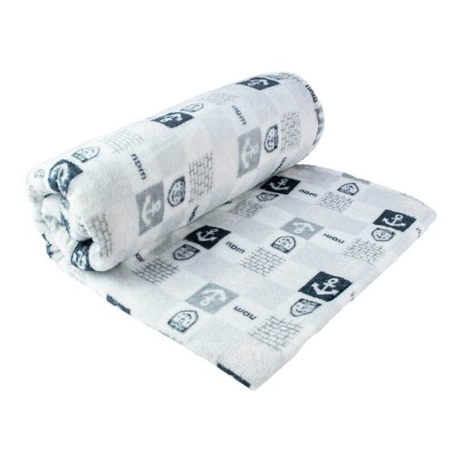 Nell fehér takaró plüss pléd hajós