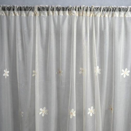 Dorotthy Bézs Kész Organza Függöny 250 x 300 cm