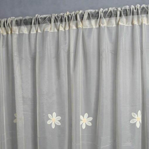 Dorotthy Bézs Kész Organza Függöny 250 x 300 cm