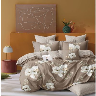 Abigail virágos pamut ágyneműhuzat garnitúra 7 részes