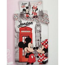 Minnie Angliában 100% pamut gyerekágynemű 2 részes
